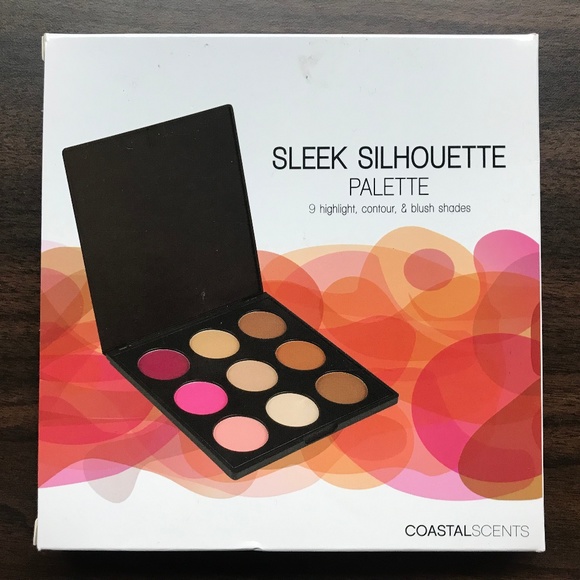 NWT COASTAL SCENTS Sleek Silhouette Palette - Picture 1 of 3